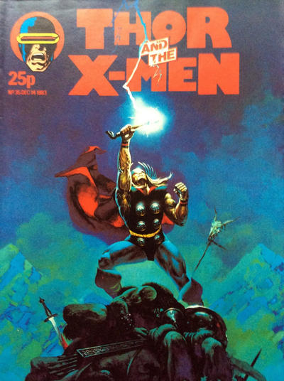 Cover for Thor and the X-Men (Marvel UK, 1983 series) #35