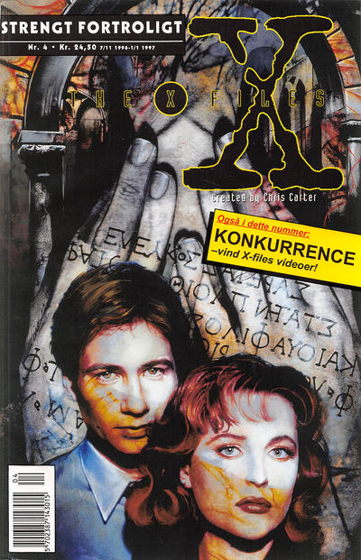 Cover for Strengt fortroligt/X-files (Semic Interpresse, 1996 series) #4