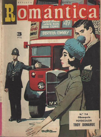 Cover for Romantica (Ibero Mundial de ediciones, 1961 series) #114