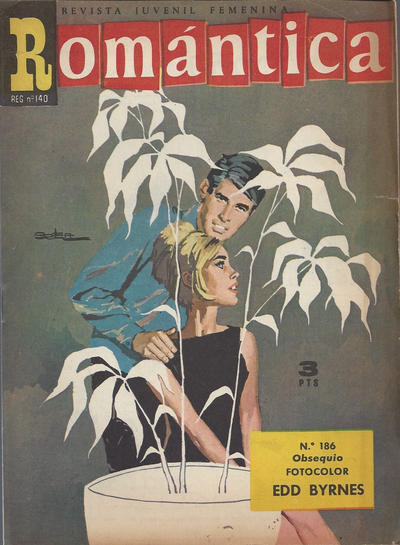 Cover for Romantica (Ibero Mundial de ediciones, 1961 series) #186