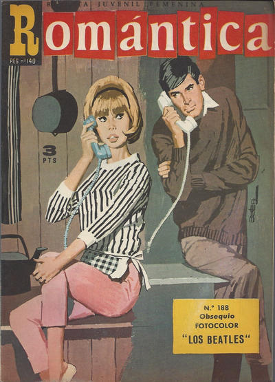 Cover for Romantica (Ibero Mundial de ediciones, 1961 series) #188