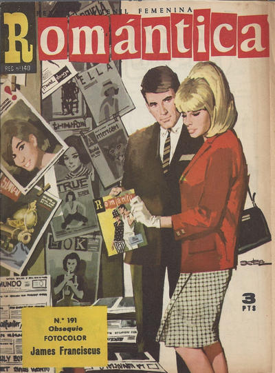 Cover for Romantica (Ibero Mundial de ediciones, 1961 series) #191