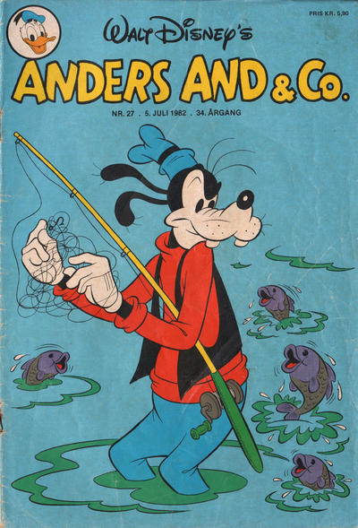 Cover for Anders And & Co. (Egmont, 1949 series) #27/1982