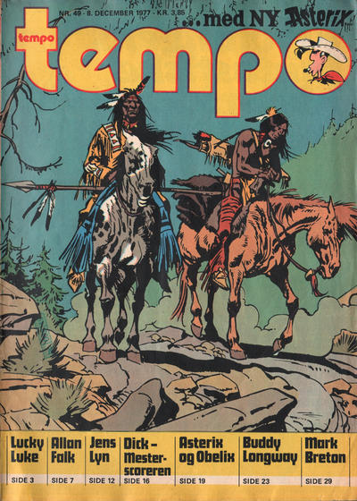 Cover for Tempo (Egmont, 1976 series) #49/1977