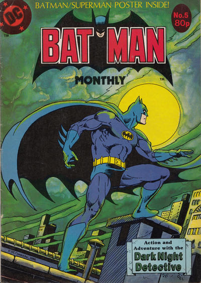 Cover for Batman Monthly (Egmont UK, 1988 series) #5