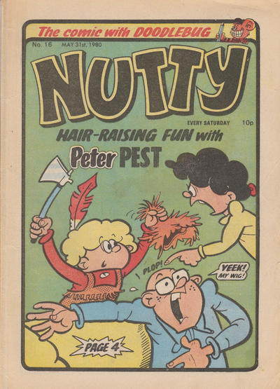 Cover for Nutty (D.C. Thomson, 1980 series) #16
