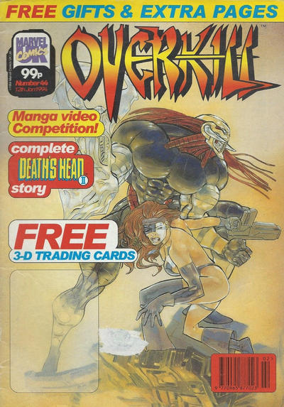Cover for Overkill (Marvel UK, 1992 series) #44