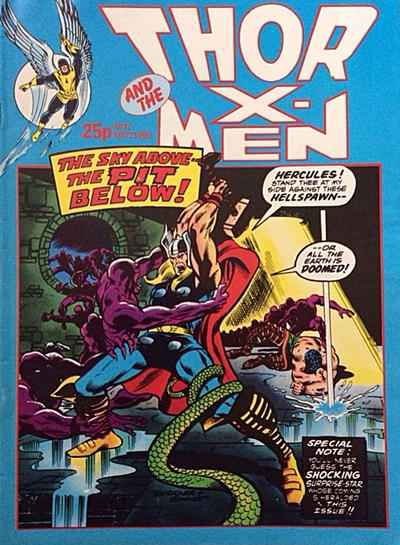 Cover for Thor and the X-Men (Marvel UK, 1983 series) #32