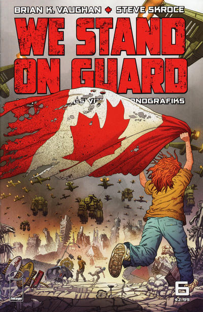Cover for We Stand on Guard (Image, 2015 series) #6