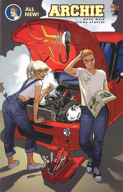 Cover for Archie (Archie, 2015 series) #3 [Cover D - Stuart Immonen]
