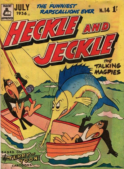 Cover for Heckle and Jeckle the Talking Magpies (Magazine Management, 1954 series) #14
