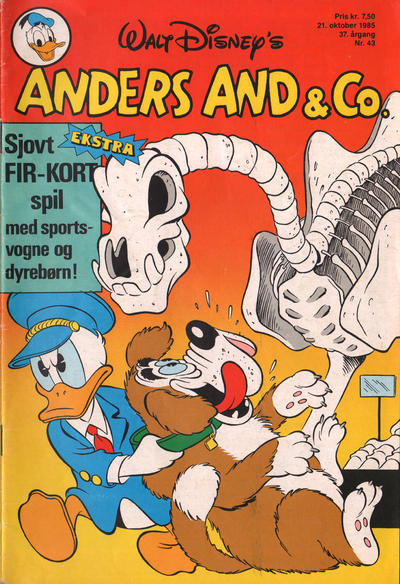 Cover for Anders And & Co. (Egmont, 1949 series) #43/1985