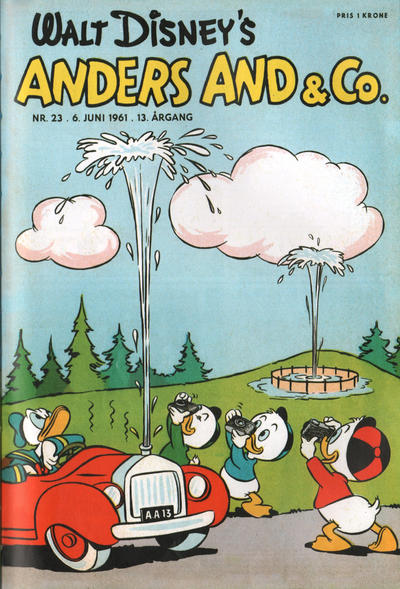 Cover for Anders And & Co. (Egmont, 1949 series) #23/1961