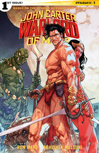 Cover Thumbnail for John Carter, Warlord of Mars (Dynamite Entertainment, 2014 series) #1 [Cover B - Bart Sears Variant]