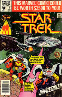 Cover Thumbnail for Star Trek (Marvel, 1980 series) #6 [Newsstand]