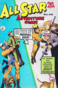 Cover Thumbnail for All Star Adventure Comic (K. G. Murray, 1959 series) #45