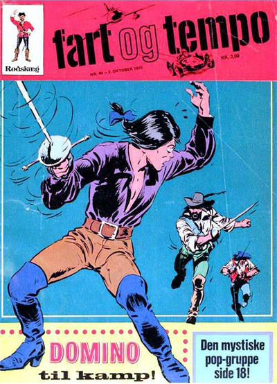 Cover for Fart og tempo (Egmont, 1966 series) #40/1975