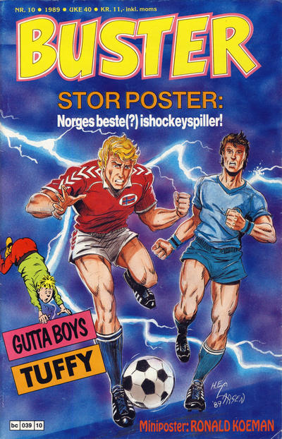 Cover for Buster (Semic, 1984 series) #10/1989