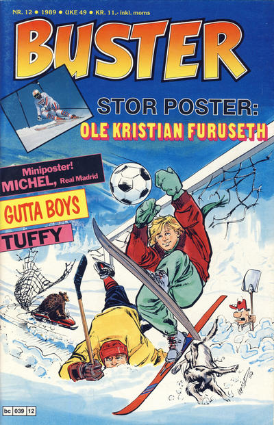 Cover for Buster (Semic, 1984 series) #12/1989