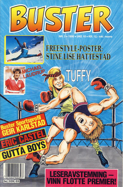 Cover for Buster (Semic, 1984 series) #3/1990