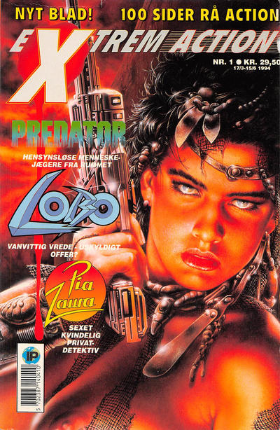 Cover for eXtrem action (Semic Interpresse, 1994 series) #1