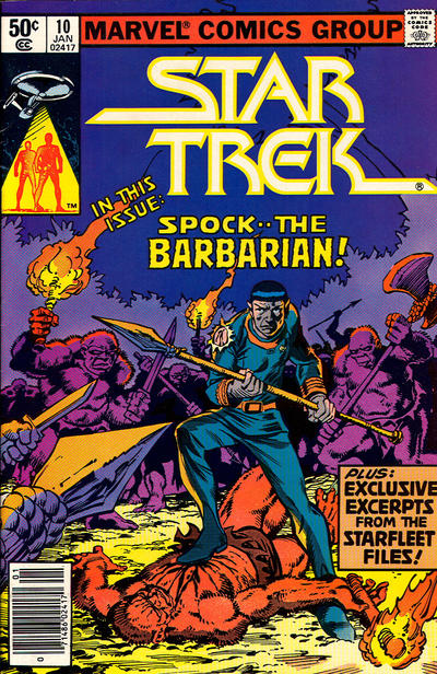 Cover for Star Trek (Marvel, 1980 series) #10 [Newsstand]