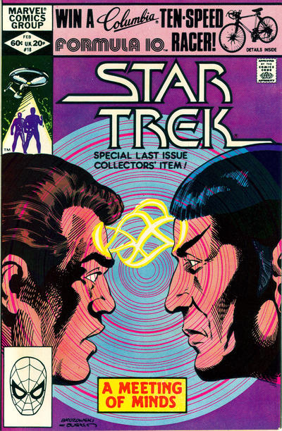 Cover for Star Trek (Marvel, 1980 series) #18 [Direct]