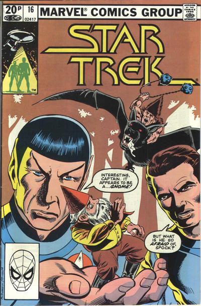 Cover for Star Trek (Marvel, 1980 series) #16 [British]
