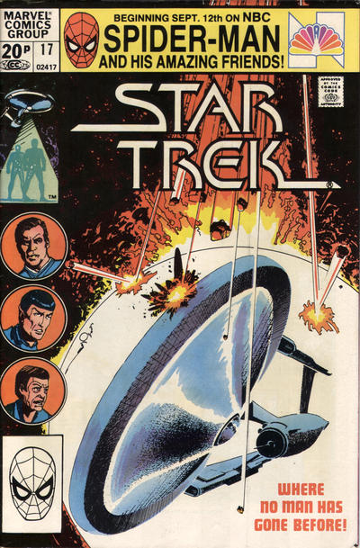 Cover for Star Trek (Marvel, 1980 series) #17 [British]