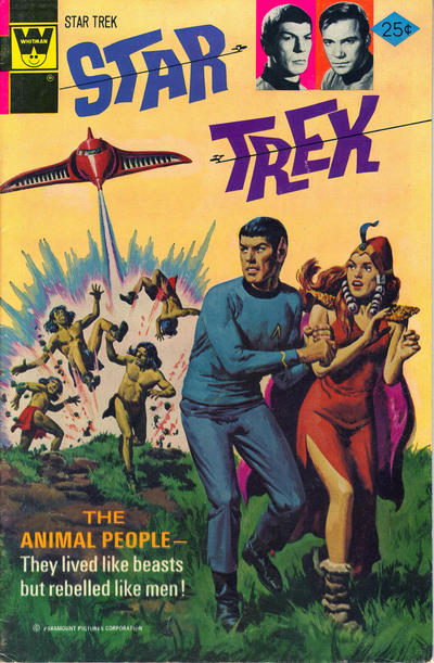 Cover for Star Trek (Western, 1967 series) #32 [Whitman]