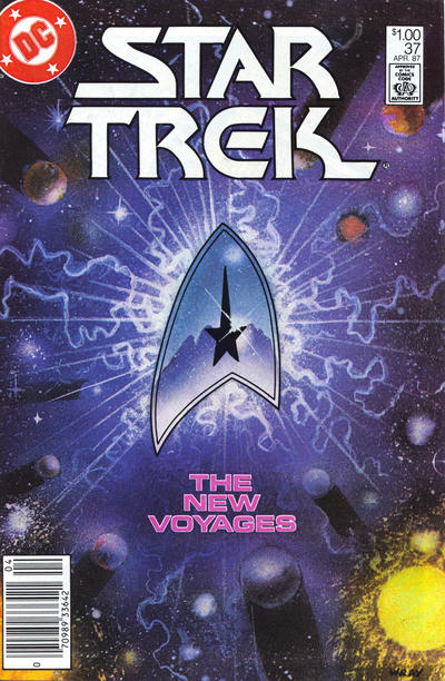 Cover for Star Trek (DC, 1984 series) #37 [Canadian]
