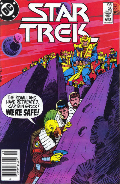 Cover for Star Trek (DC, 1984 series) #26 [Canadian]