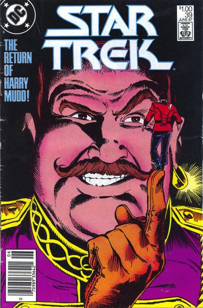 Cover for Star Trek (DC, 1984 series) #39 [Canadian]