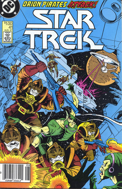 Cover for Star Trek (DC, 1984 series) #41 [Canadian]