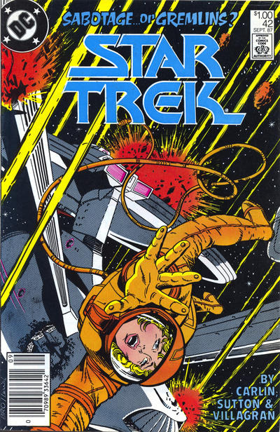 Cover for Star Trek (DC, 1984 series) #42 [Canadian]