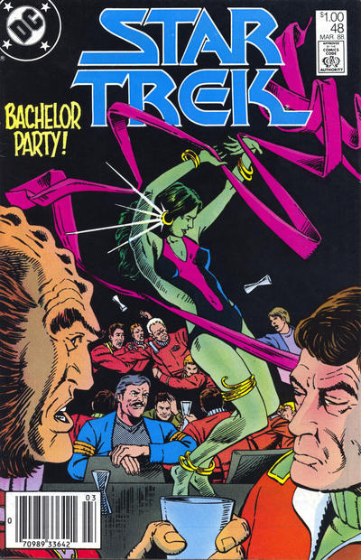 Cover for Star Trek (DC, 1984 series) #48 [Canadian]