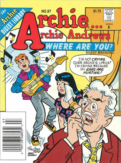 Cover for Archie... Archie Andrews, Where Are You? Comics Digest Magazine (Archie, 1977 series) #97