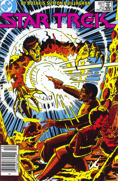 Cover for Star Trek (DC, 1984 series) #21 [Canadian]