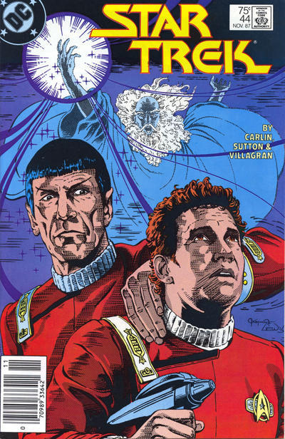 Cover for Star Trek (DC, 1984 series) #44 [Newsstand]