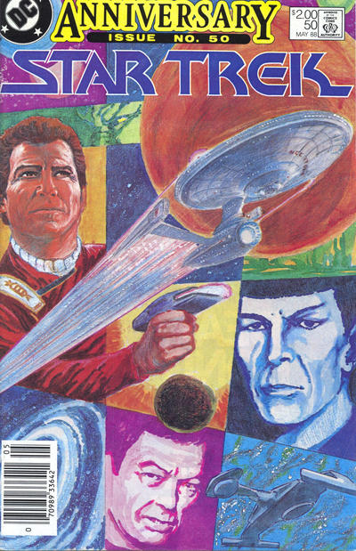 Cover for Star Trek (DC, 1984 series) #50 [Canadian]