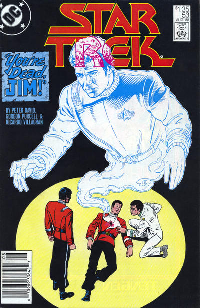 Cover for Star Trek (DC, 1984 series) #53 [Canadian]