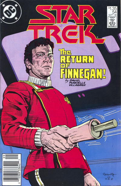 Cover for Star Trek (DC, 1984 series) #54 [Canadian]