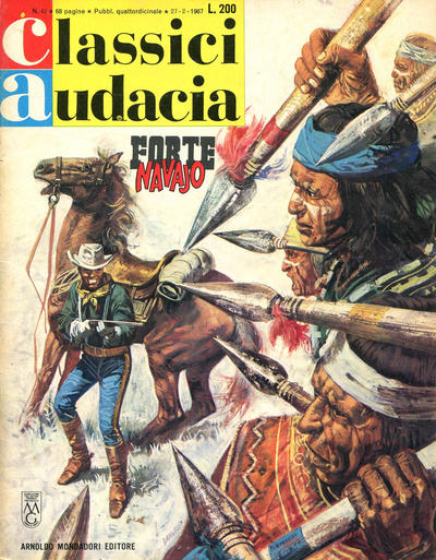 Cover for Classici Audacia (Mondadori, 1963 series) #42