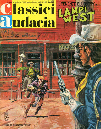 Cover for Classici Audacia (Mondadori, 1963 series) #44