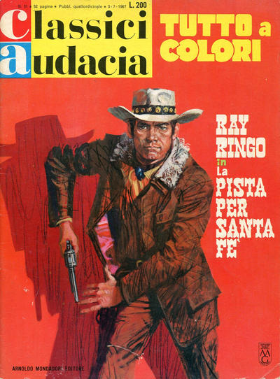 Cover for Classici Audacia (Mondadori, 1963 series) #51
