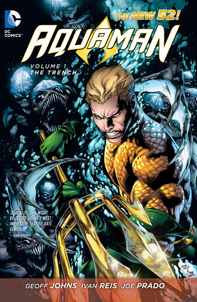 Cover for Aquaman (DC, 2012 series) #1 - The Trench
