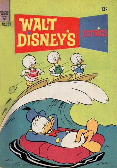 Cover for Walt Disney's Comics (W. G. Publications; Wogan Publications, 1946 series) #269