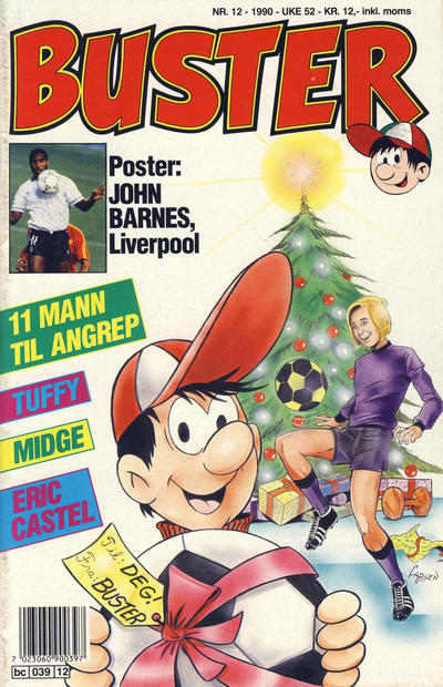 Cover for Buster (Semic, 1984 series) #12/1990