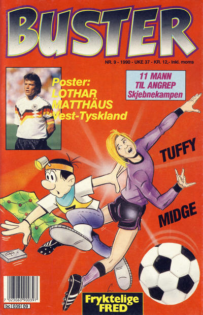 Cover for Buster (Semic, 1984 series) #9/1990