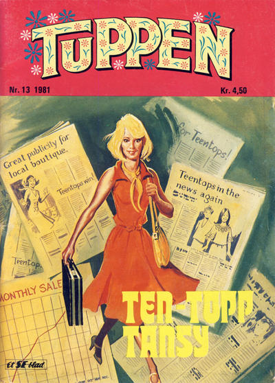 Cover for Tuppen (Serieforlaget / Se-Bladene / Stabenfeldt, 1969 series) #13/1981